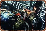  Plaque en métal Watch Dogs 2 T Bone Game - 20,3 x 30,5 cm - Décoration murale vintage rétro