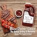 Bone Suckin' Spicy Sweet Southern BBQ Sauce, All-Purpose Barbecue Sauce, Gluten-Free, Non-GMO, Kosher, Sweetened w/Cane Sugar & Molasses