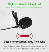 Vista 3 de Beltpack Micrófono Lavalier inalámbrico para YouTube, Podcasts, Conferencias