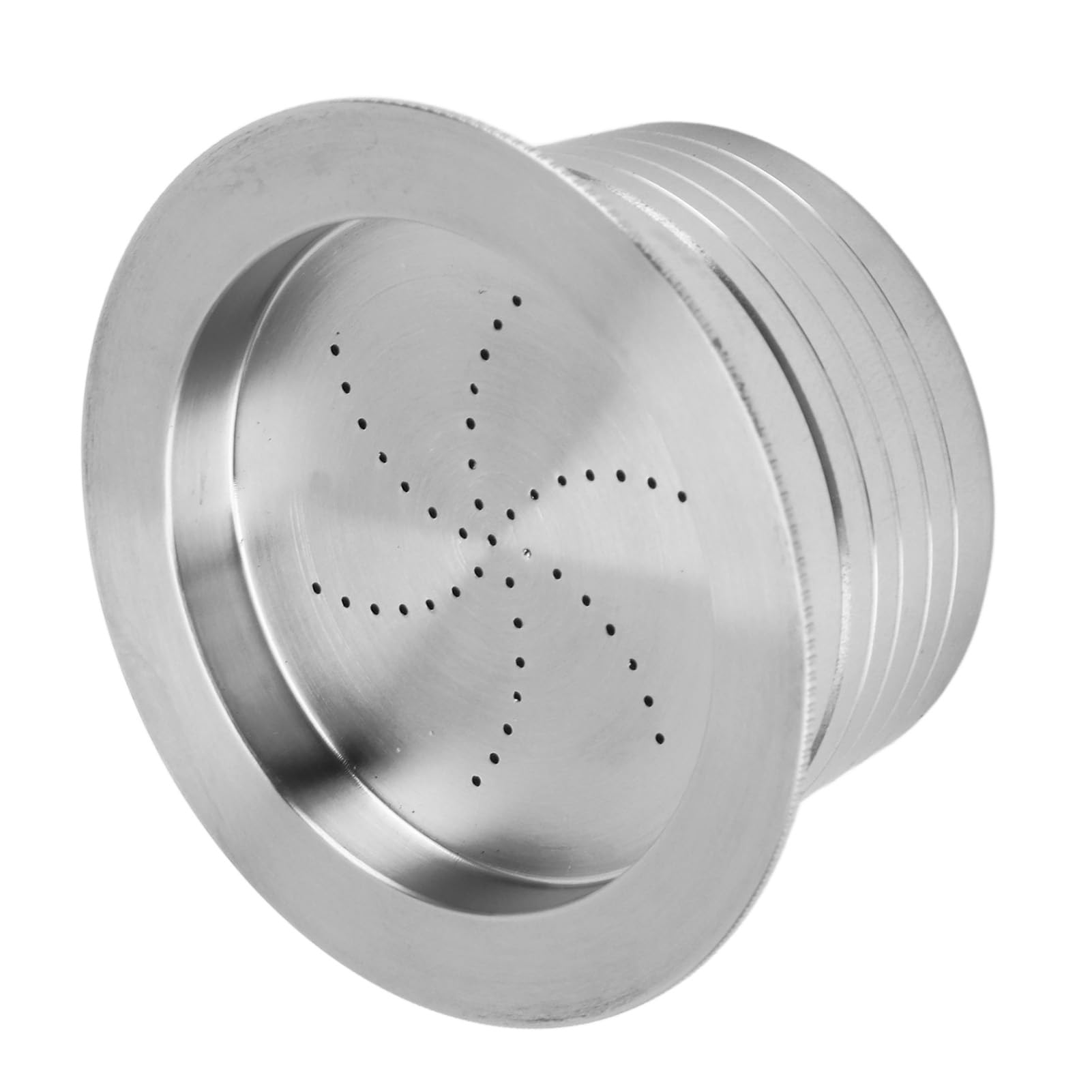 Taza de filtro de acero inoxidable reutilizable para cápsulas de café, fácil operación con cuchara para máquina A Mio, accesorio duradero y ecológico