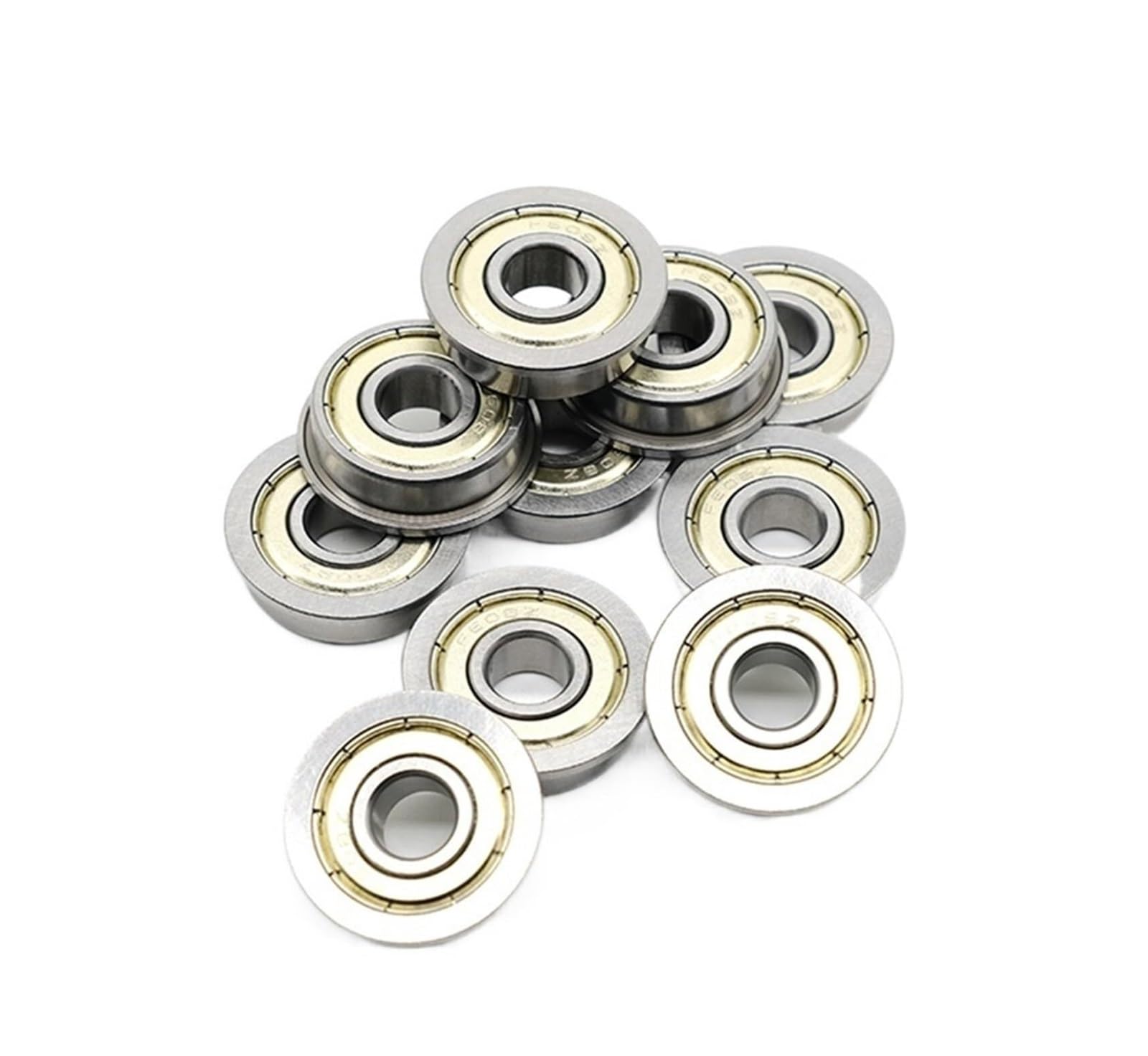 Bouclier de joint bimétallique Micro roulement à gorge profonde 1 pièces F6700ZZ 10x15x4mm bride billes(F6903ZZ 17x30x7mm)