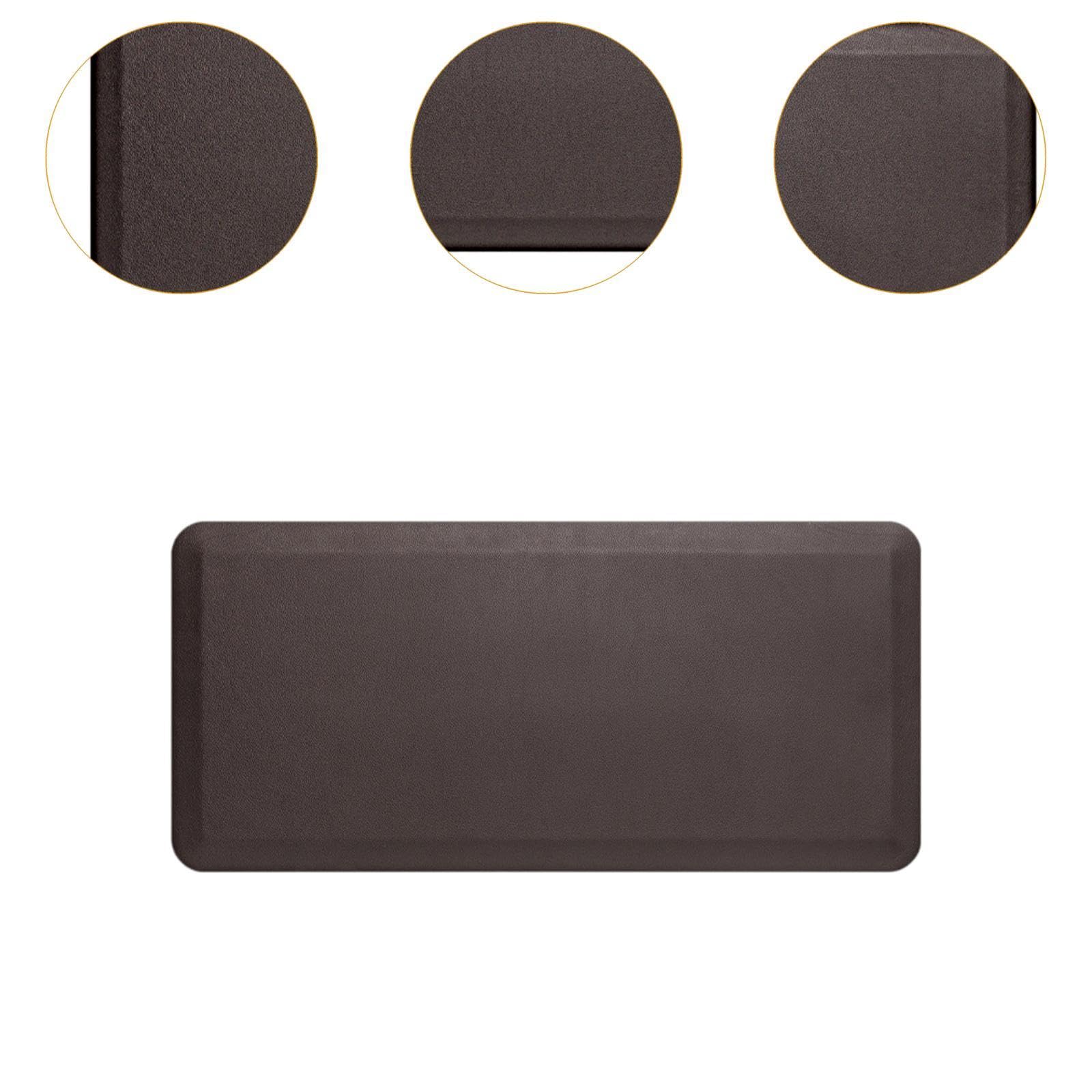 Alfombrilla de Escritorio de Pie, Alfombrilla de Cocina, Superficie Resistente a Las Manchas, Alfombra de Cocina Ergonómica, Alfombrilla de Pie Antifa, CafÉ, Individual