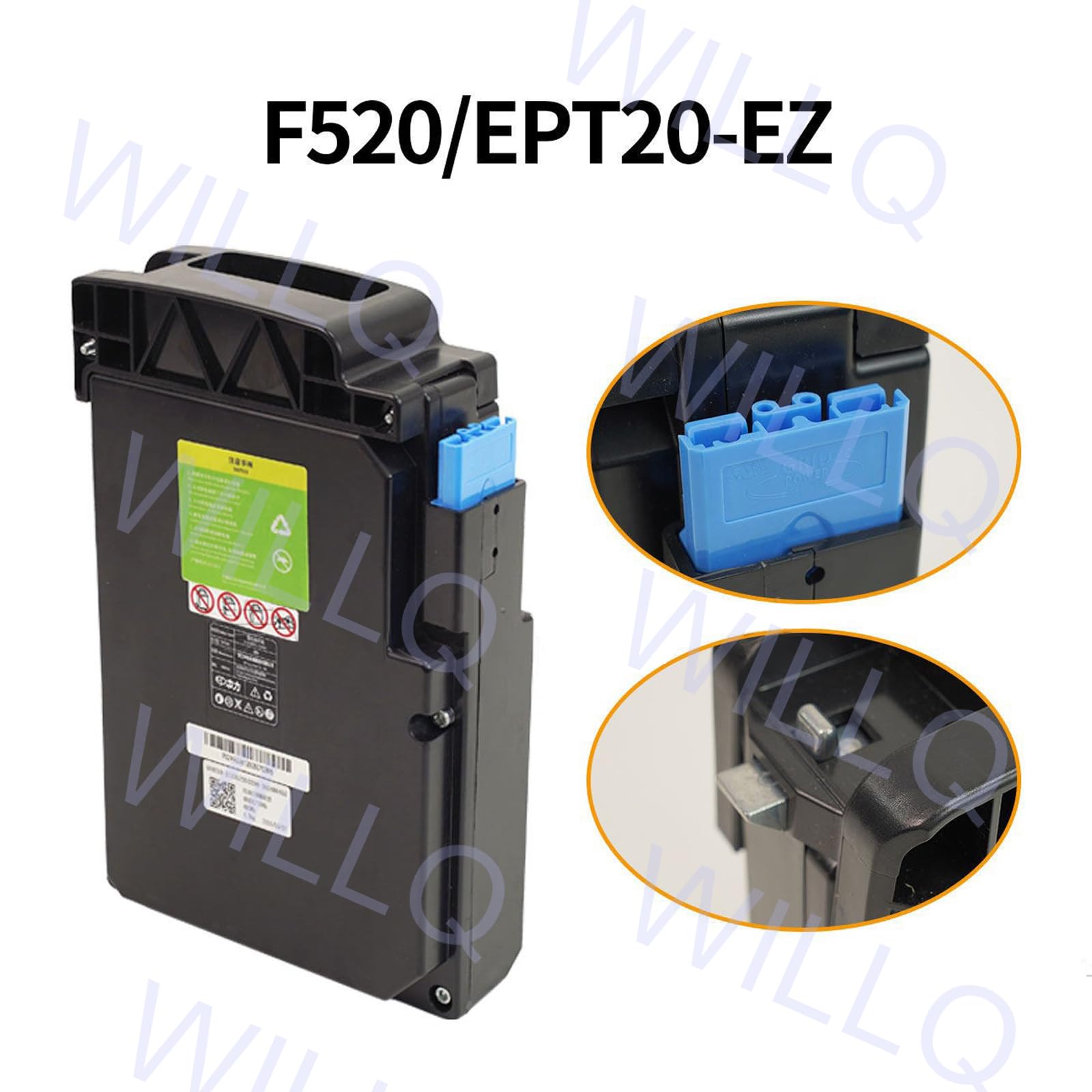 baterías Litio para F5 carretillas Elevadoras 24V 48V con SBS75X y Can | Batería para transpaleta eléctrica, LiFePO4, carcasa de ABS, extraíble, portátil, ligera
