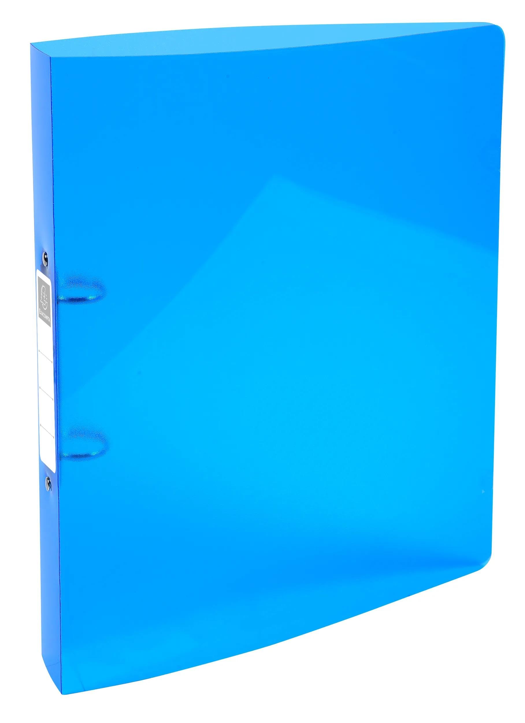Exacompta - Rif. 54780E - Cartone da 15 raccoglitori Iderama, 2 anelli rotondi diametro 30 mm, dorso 40 mm, dimensioni esterne: 32 x 26,8 cm, formato A4 Maxi assortiti