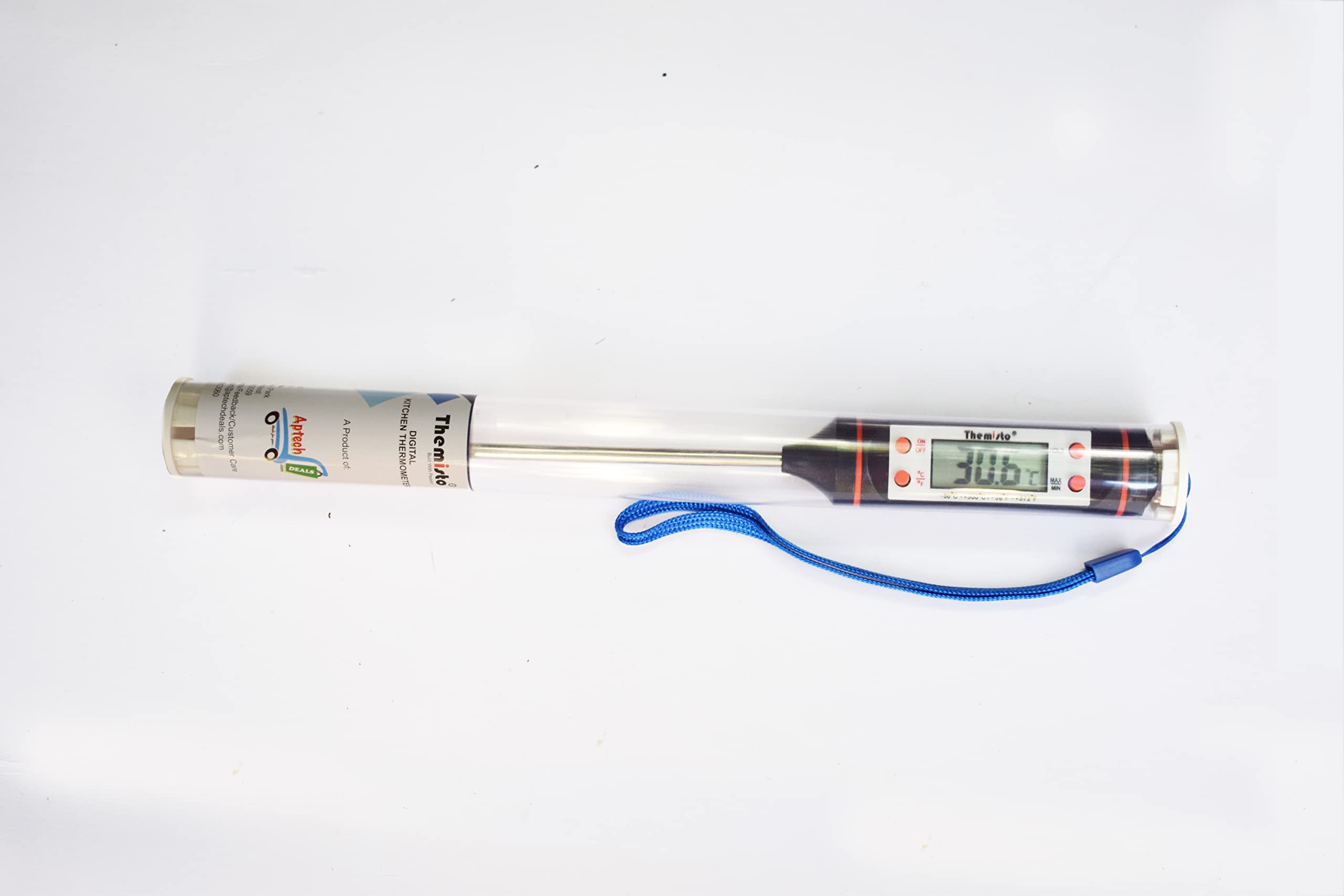Themisto Digital LCD Cooking Food Meat Probe Kitchen BBQ Thermometer Temperature Test Pen| Instant Read - Image 4 thumbnail