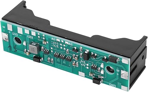 Módulo de fuente de alimentación de impulso de batería 5 V 6 V 9 V 12 V 18650 batería de litio Step Up convertidor módulo de carga cargador UPS