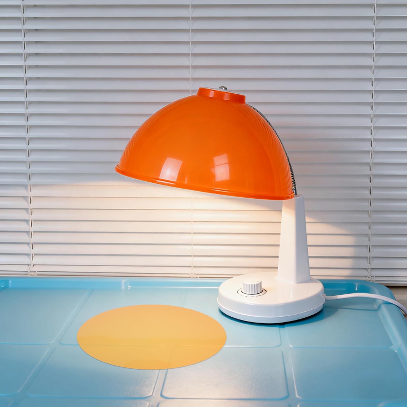 PATKAW 10 Szt. Szt Pomarańczowe Samoprzylepne Żelowe Filtry Korekcji Koloru Okrągłe Arkusze Do Lamp i Reflektorów Przezroczysty Film Barwiący Do Oświetlenia LED i Nastrojowego