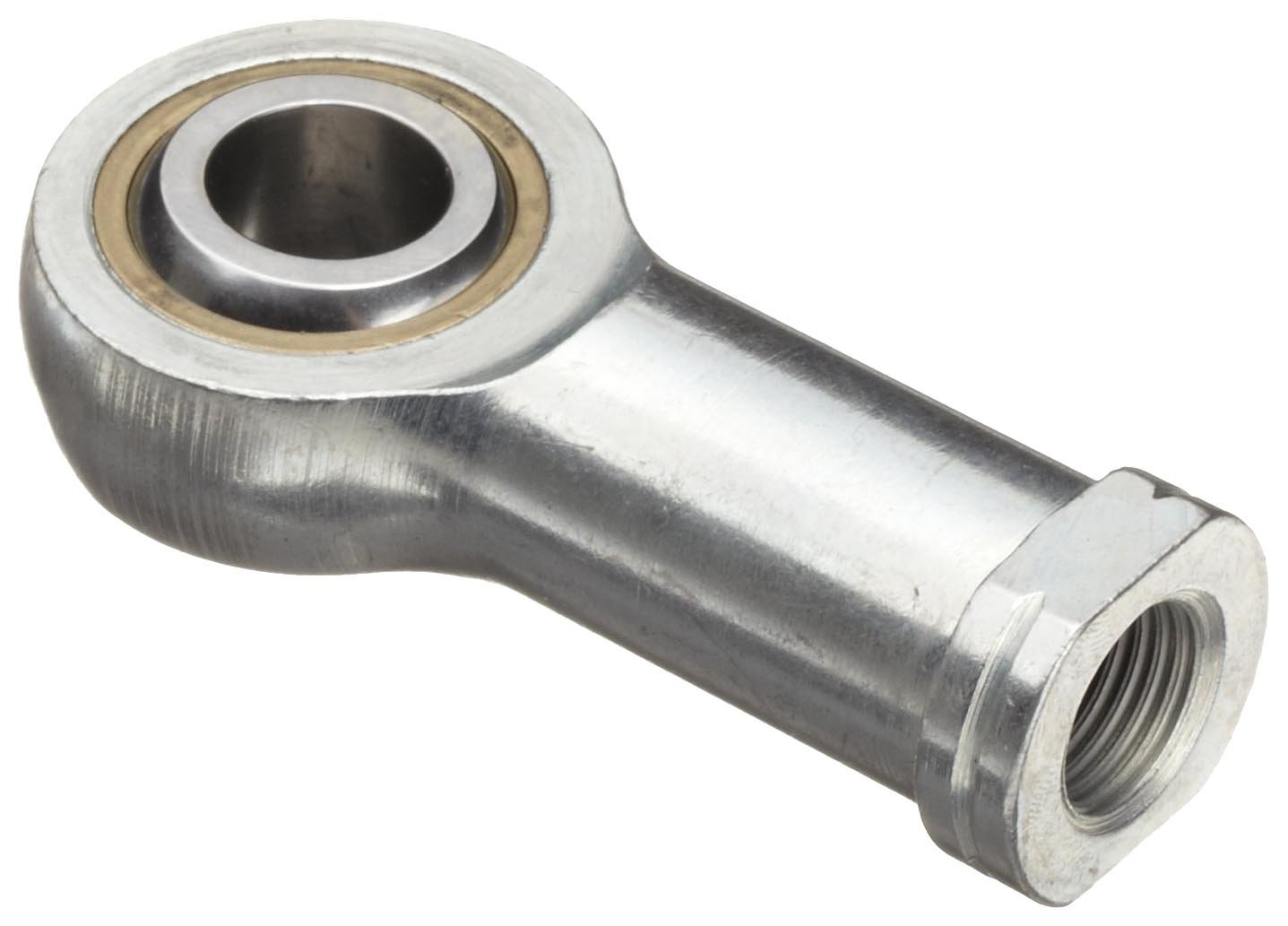 RBC Heim Bearings HFL6 0.3750" Bore, .3750-24 Threads, Left Hand Thread, Female Rod End Bearing, 4 Piece Metal-To-Metal
