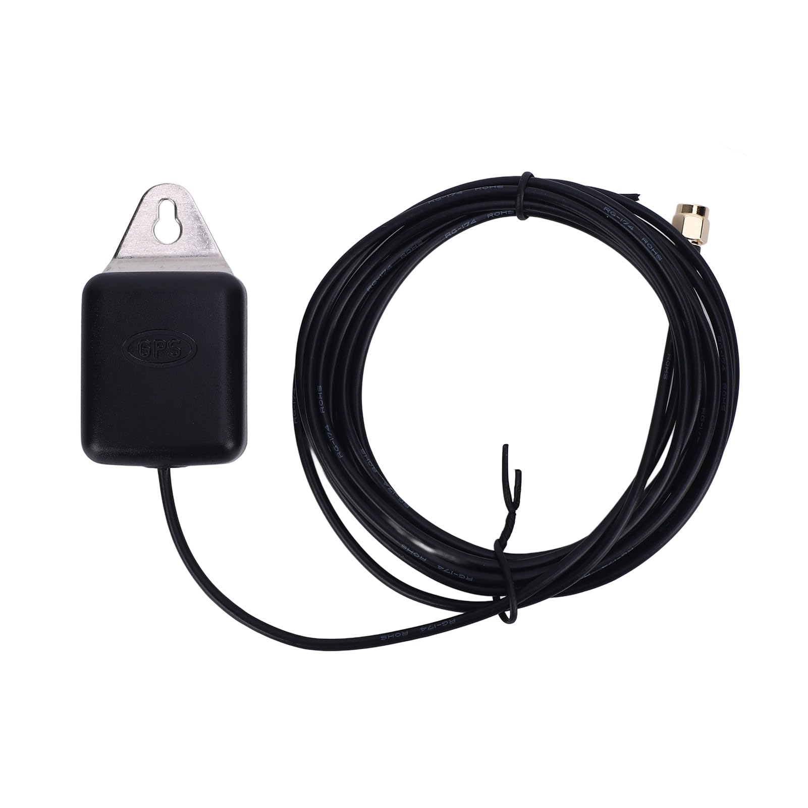 Medidor de odómetro GPS, velocímetro de 110 mm, tacómetro, 0-200 KM H, 0-8000 RPM, indicador de nivel de con señales de giro para camión yate RV (Esfera blanca y bisel plateado CXA098)