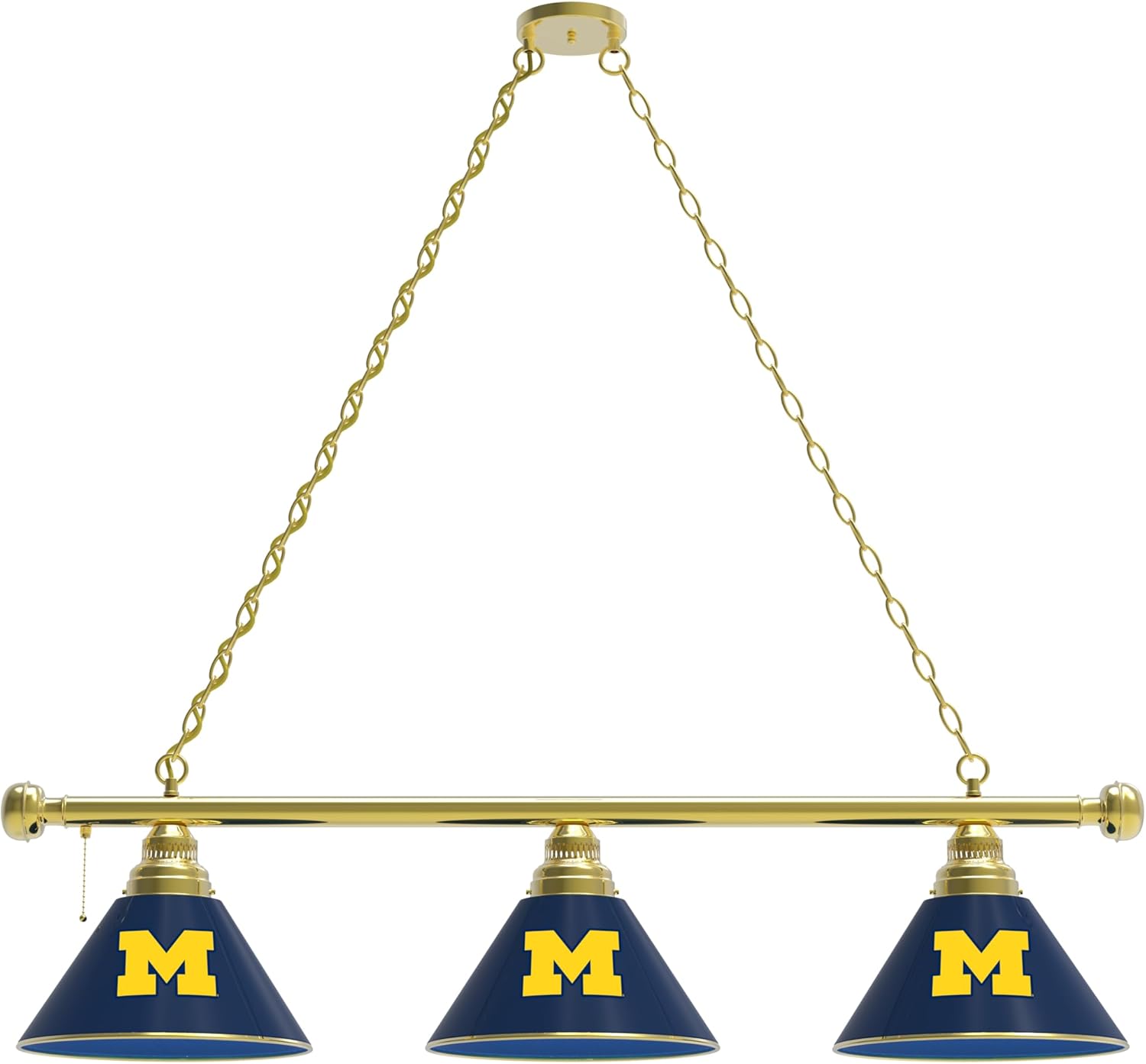 HBS Michigan 3 Shade Billiard Light by The Holland Bar Stool Co.