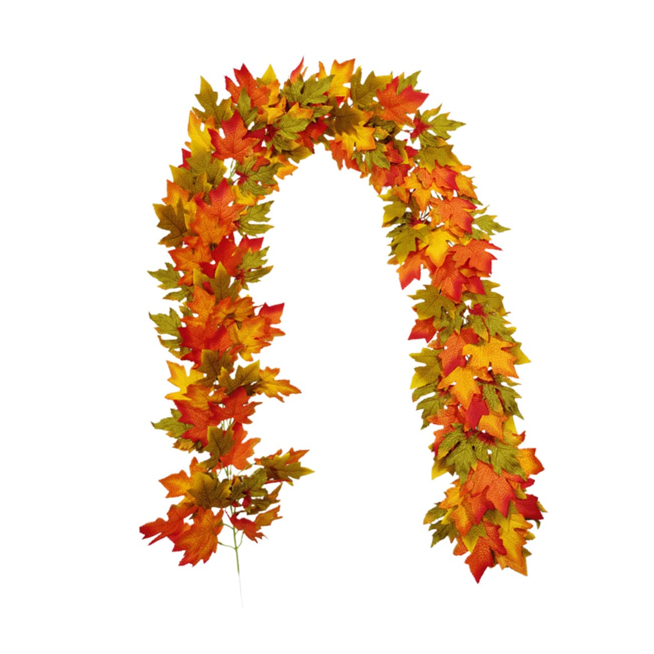 DECHOUS 1pezzi Vite Decorativa Artificiale Foglie Acero Decorazione Autunnale Per Halloween e Ringraziamento Per Pareti Porte e Specchi Simulazione Realistica Di Foglie Acero Rosse e