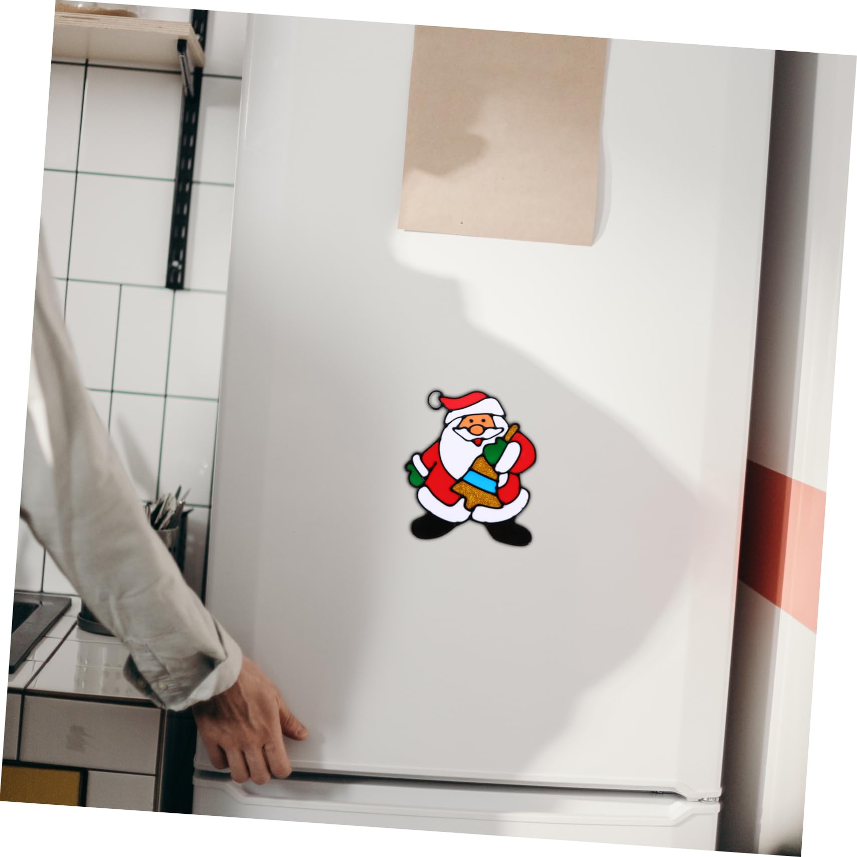 TOPBATHY 36 Stück Weihnachts Fensteraufkleber Weihnachtsmann Wandaufkleber Weihnachtsaufkleber Für Fenster Weihnachts Fensteraufkleber Weihnachtsaufkleber Weihnachtsaufkleber