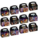 12pcs Party Candy Box For Five Nights at Freddy's, Theme Party Decorative Supplies For Five Nights a