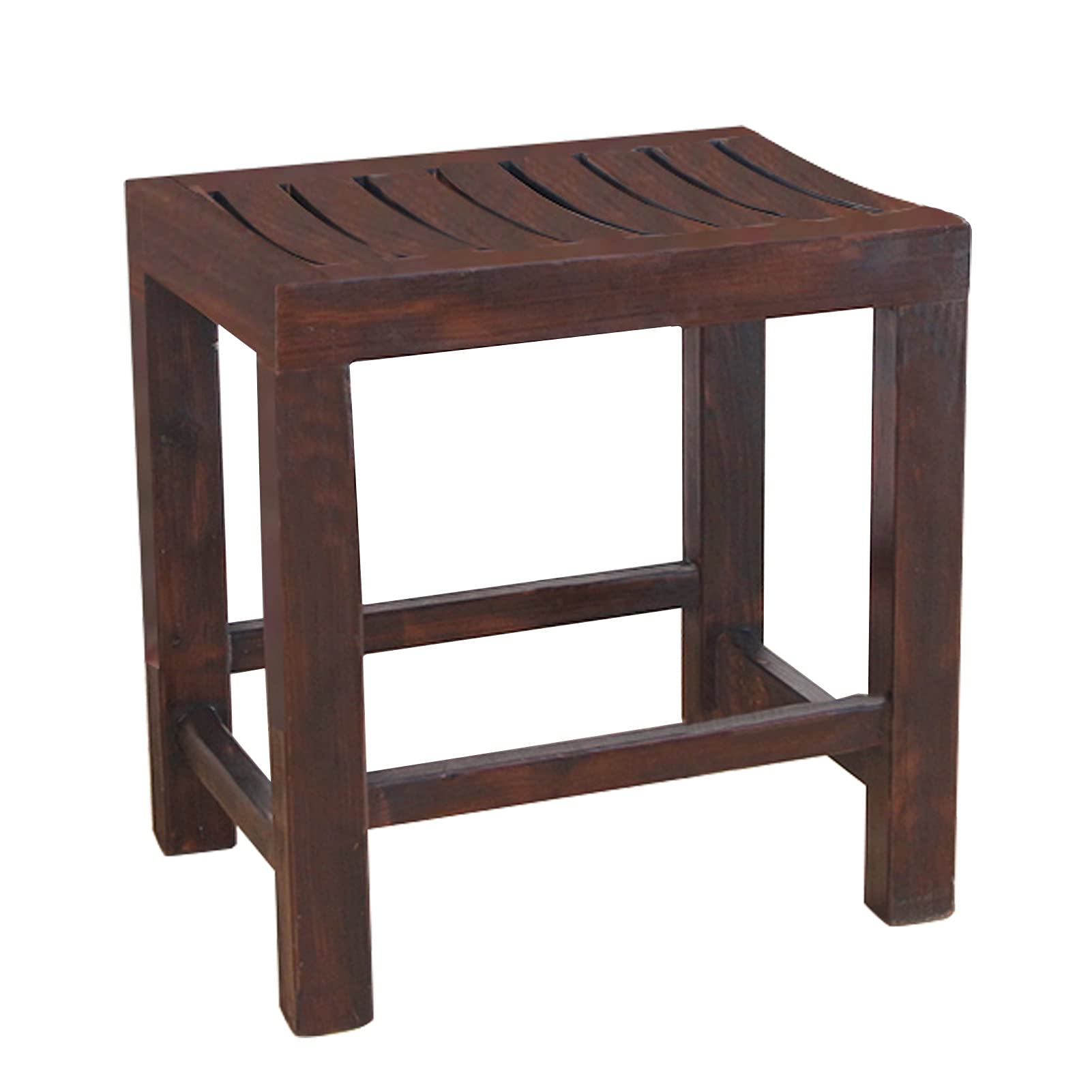 Banc de siège de douche en bois imperméable pour baignoire et salle de bain