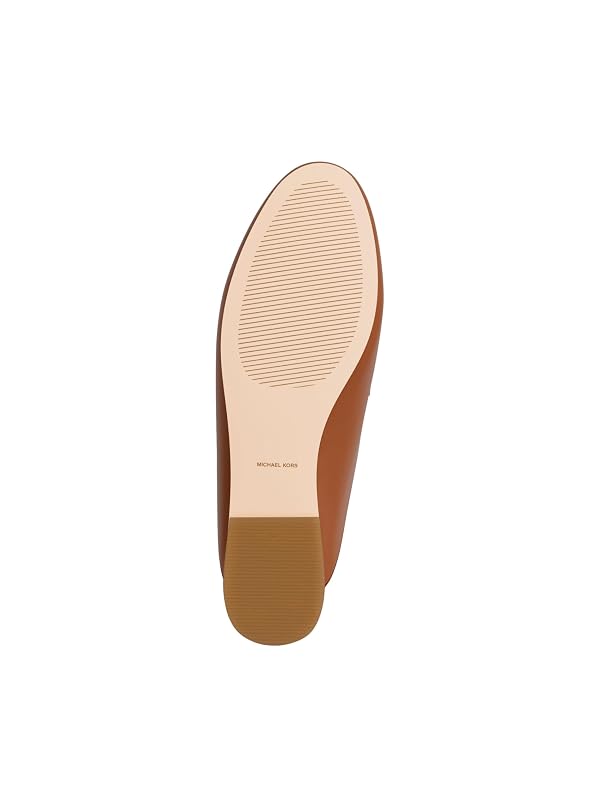 Michael Kors Women's McKenzie Mule, Leather/Luggage, 7.5 by Michael Kors - Used condition - Image 6