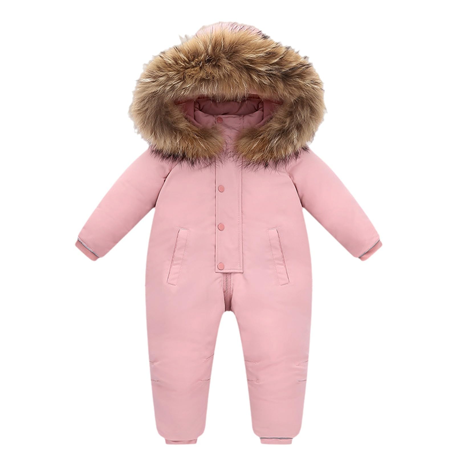 Skianzüge Klassisch Einteilige Schneeanzug Kinder Unisex Schneeoverall Winddicht Wasserdicht Skioverall mit Kantenschutz Kinder Overall Thermo Outdoor Bergsteigen Funktionsanzug 1-15 Jahre