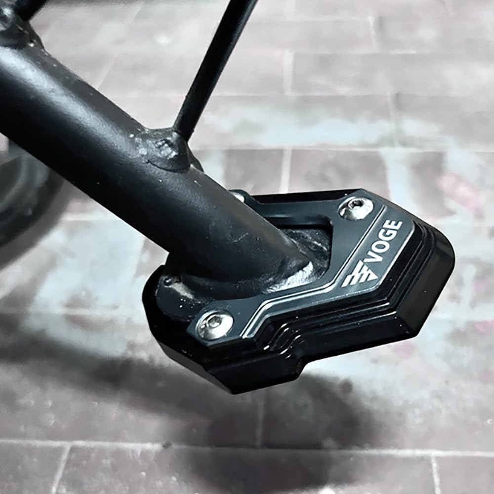 Piastra Supporto Laterale Estensione Cavalletto Moto Accessori per Voge Valico DS900X DS525X DSX525 DSX900 525 900 DSX 525dsx 900dsx VOGE 300 Rally 2024 2025 (Grigio)