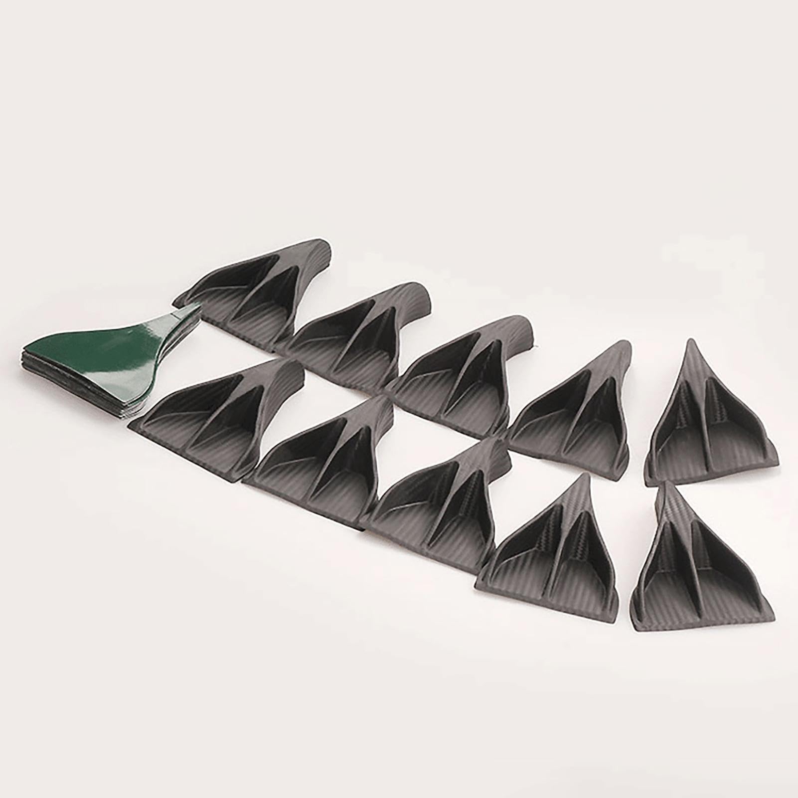 Decoration Antenne Toit Aileron Requin Antenne Toit Voiture - Universel 17x9x6.7cm - Améliore Signal - Design Carbone Décoration Antenne Requin