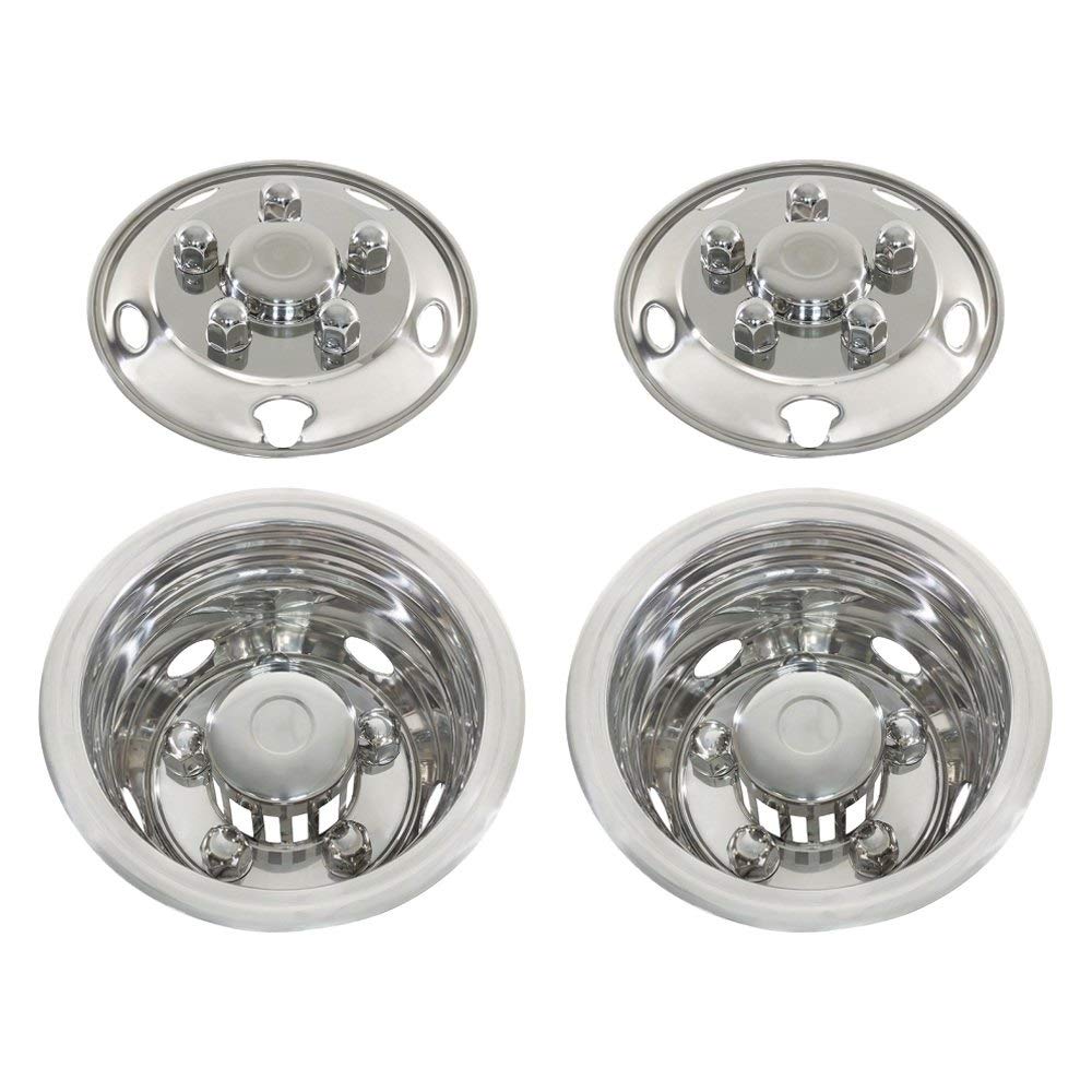 United Pacific 20102 Wheel Cover, Set, 16