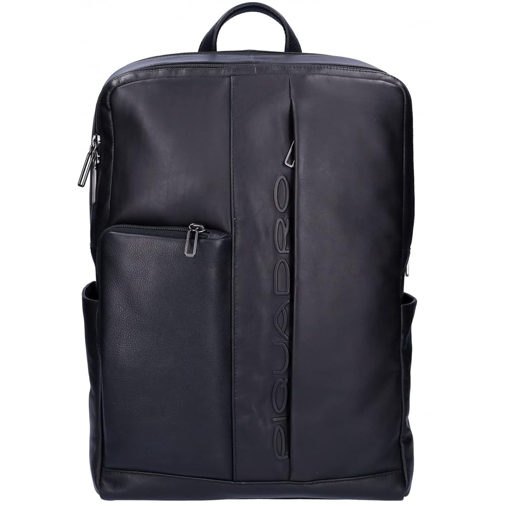 Amazon.com: PIQUADRO Steven Zano Leather Large Door, Black