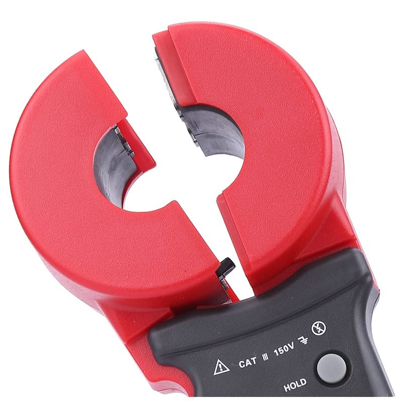 Digital Clamp-on Ground Earth Resistance Tester Meter Ground Resistance Measuring Insrument with Resistance Range 0.01 to 200Ω Resolution 0.001Ω