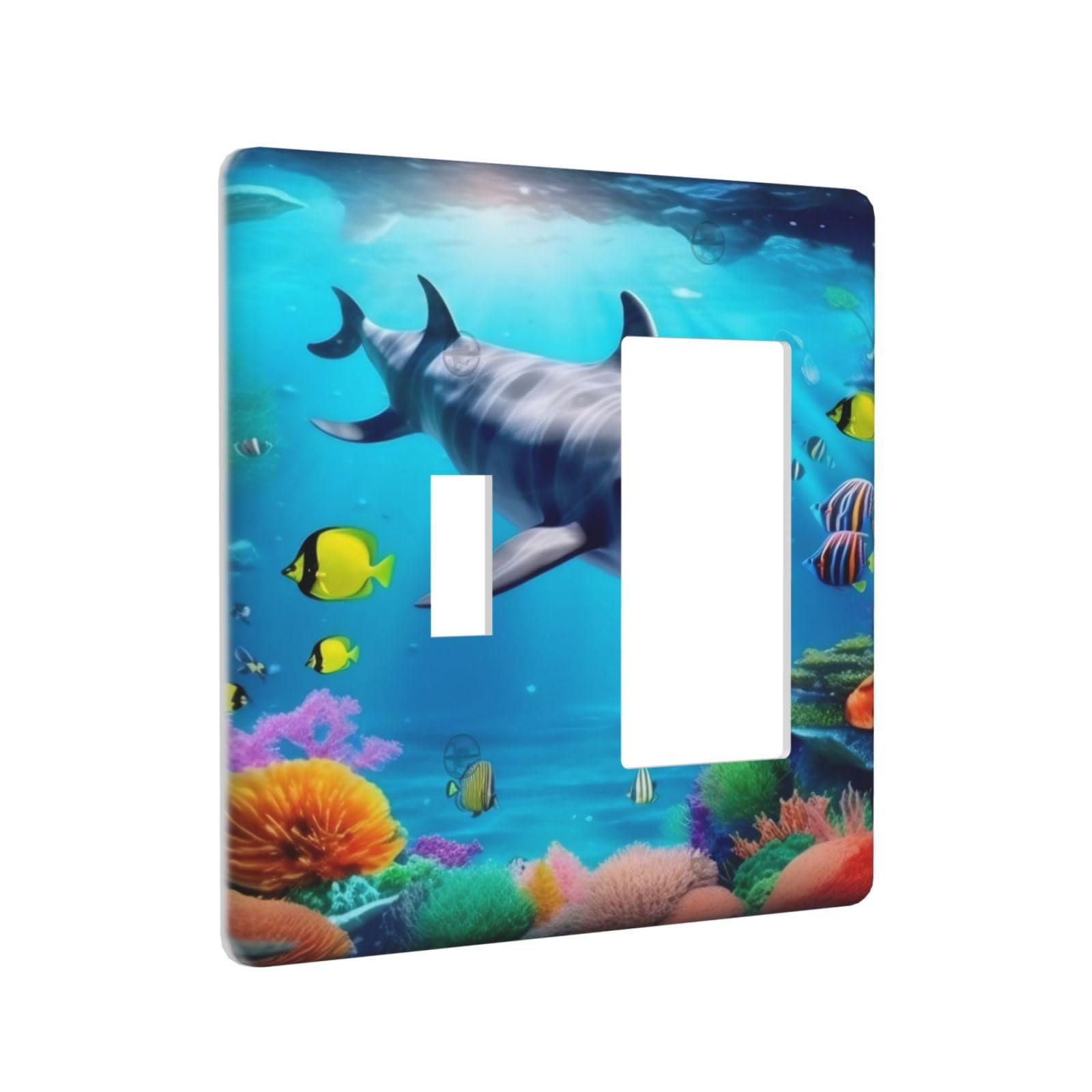 CoverPlug White Plastic Outlet Cover - Pack of 2