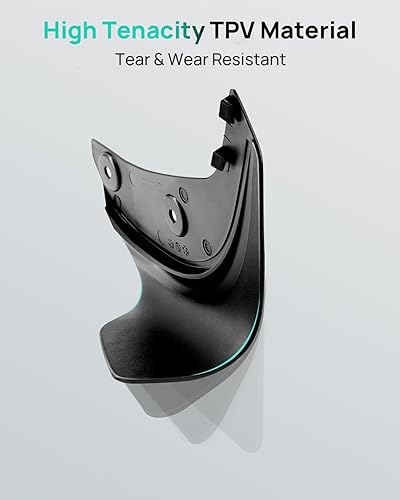 Miniatura 2 de HALOBLK Aletas de barro con protección completa, protectores contra salpicaduras sin perforaciones diseñados para Tesla Model Y 2024-2020 (juego de