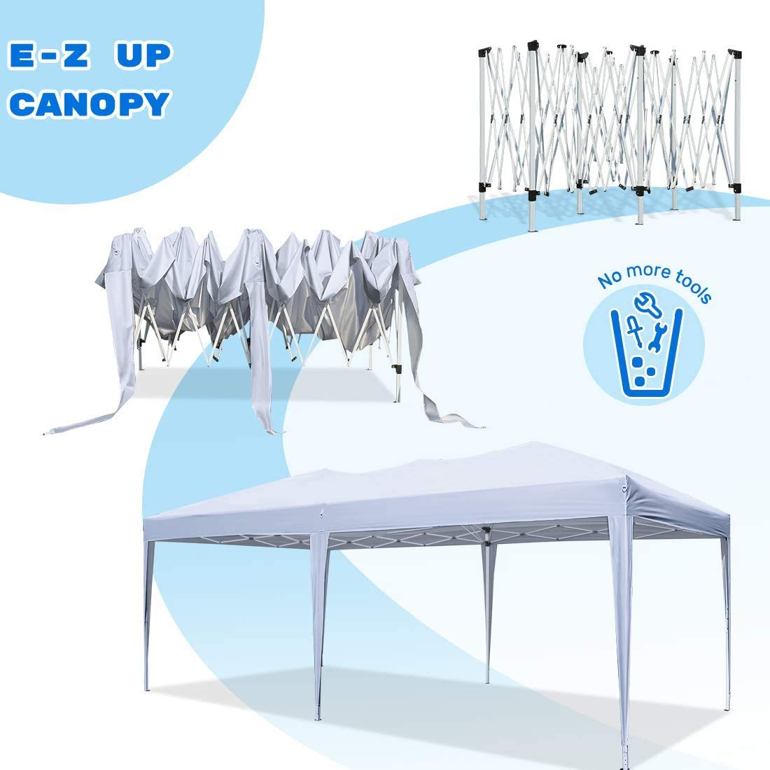 Buy Quictent 10x20 ft Ez Pop up Canopy Tent Instant Shelter Party Tent Outdoor Event Gazebo