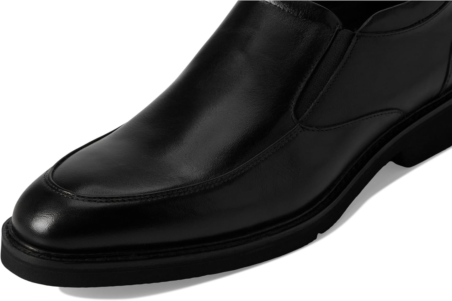 Rockport Men's Folton Loafer, Black Leather, 17 - Image 6