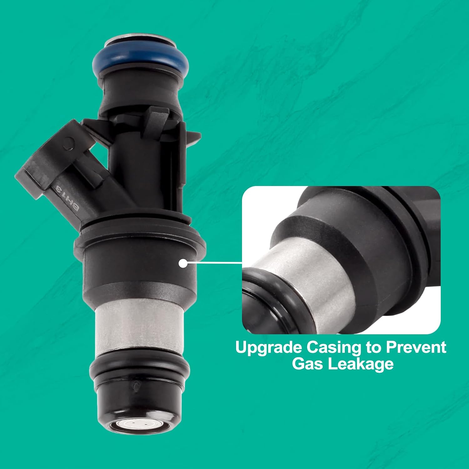 Fuel Injectors FJ315 Compatible with 2002-2005 Silverado 1500 2500 3500,2001-2003 Sierra 1500 2500 3500 4.8L 5.3L 6.0L,Replace 25317628, 17113698, 17113553, FJ10062 8pcs 2 Holes