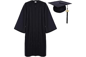 Graduation Mall Matte Graduation Gown, Cap, Tassel Set 2022, Size 60