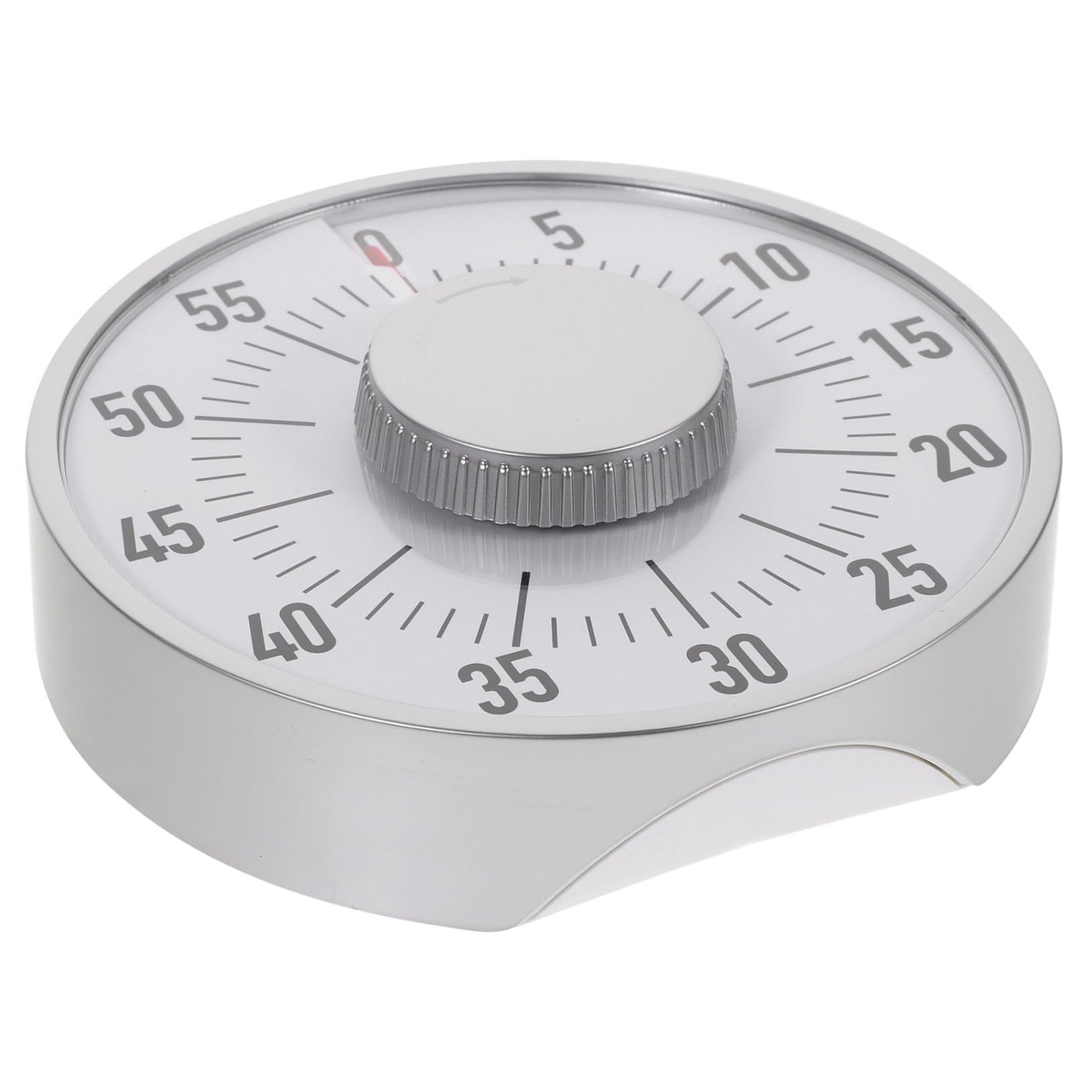 COLLBATH Timer Meccanico da Cucina e Studio, Conto alla Rovescia e Promemoria, in Abs Bianco, per Esercizi e Cottura