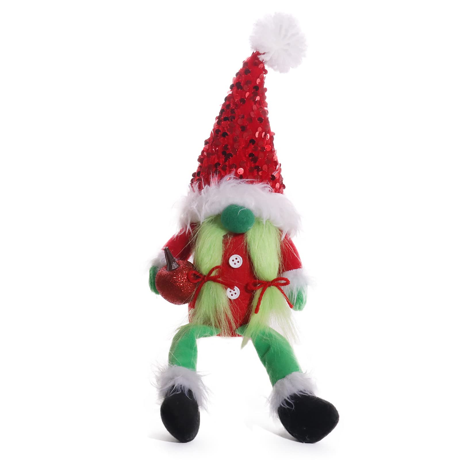 Hsioluted Christmas Creative Dwarf Ornaments Plush for Doll Decorations Figurine Home Decorat Dolls for Kids