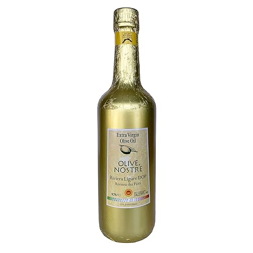 Frantoio di Sant'Agata d'Oneglia Olive Nostre Riviera Ligure DOP - Aceite de Oliva Virgen Extra Ligurian elaborado con aceitunas 100% Taggiasca 25.4