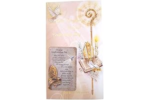 Confirmation Cards for Girls with Keepsake Prayer Card: A Cherished Keepsake for a Special Day