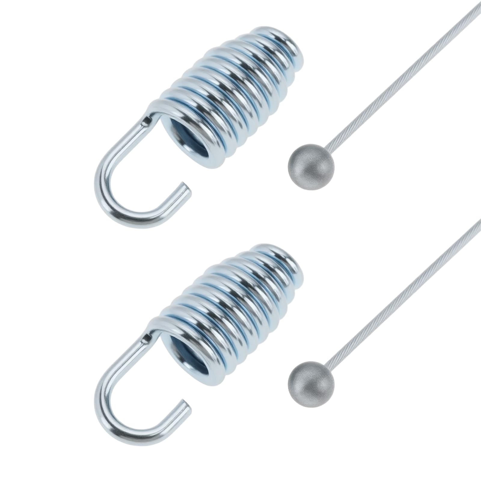 ECSiNG 2pcs Bowden Cable with Spring Lawn Mower Drive Cable for Engine Brake Wheel Drive Throttle
