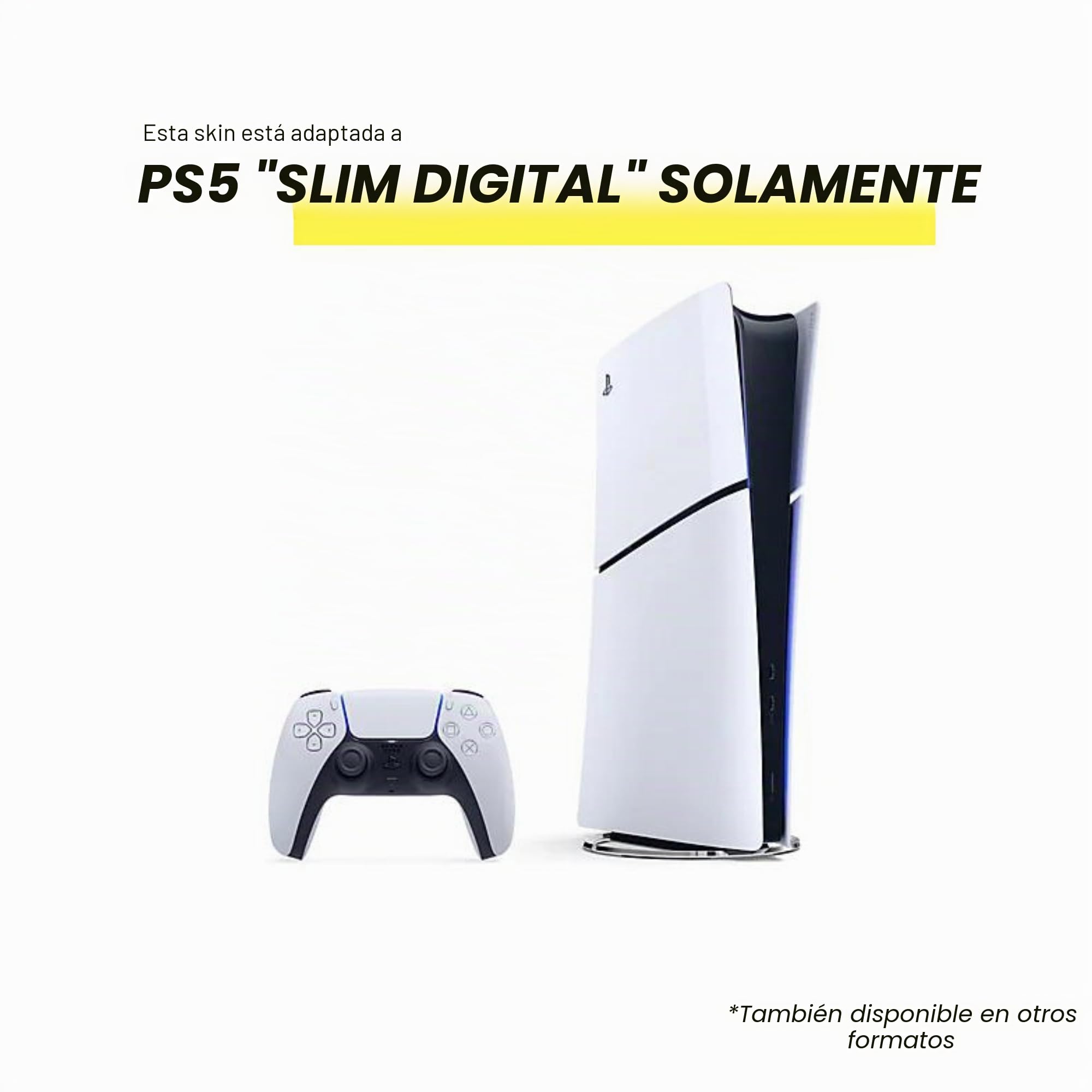 PS5 Football Sticker, Adhesivo para Playstation 5 Fútbol, Consola y Mando, Slim Digital Edition, Madrid PS5 Skin (2 Mandos)