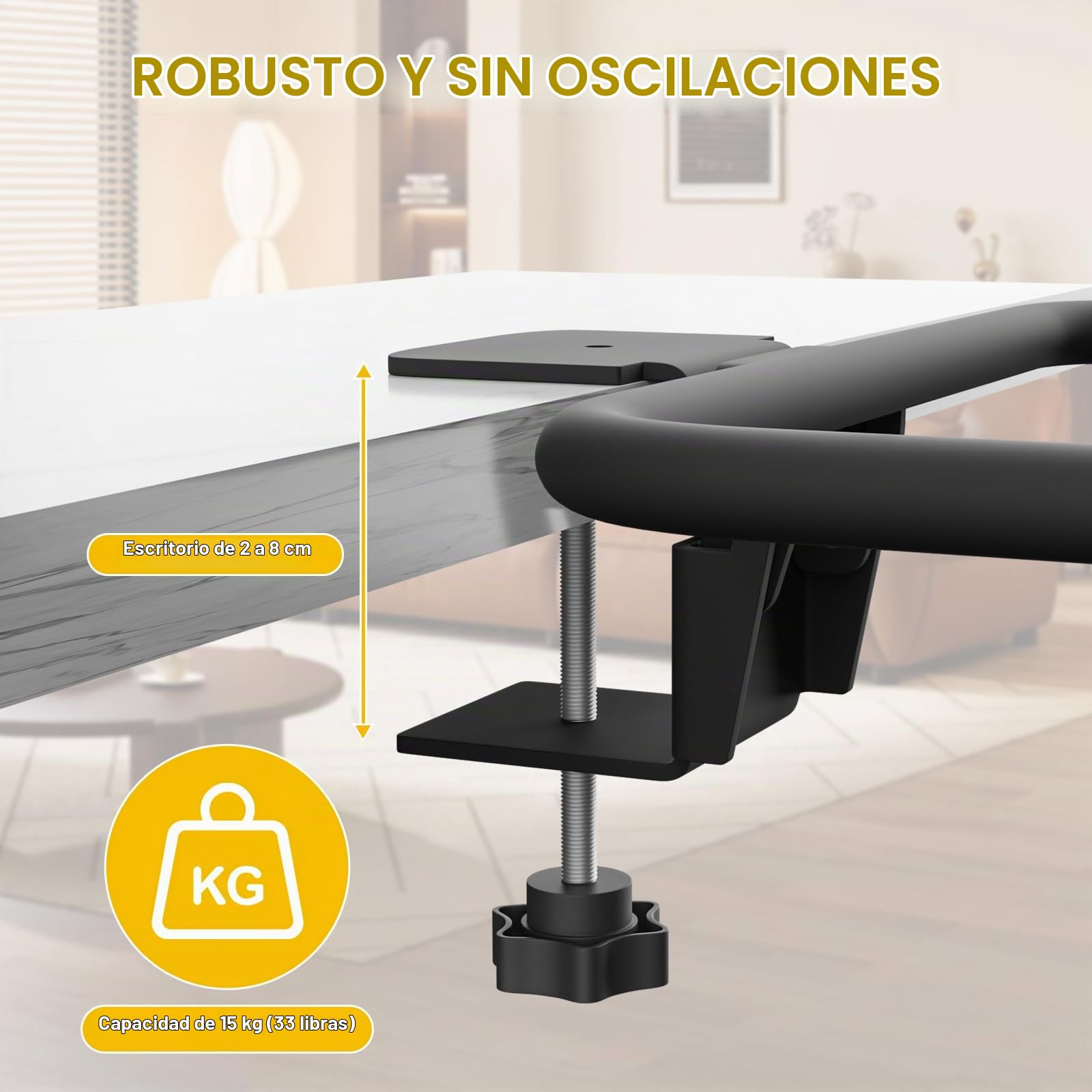 Cama de Escritorio para Gato Semicircular Plegable Hamaca Gris | Suave Pelo Sintético de Conejo, Ahorra Espacio, Extraíble Lavable a Máquina, Para Tableros 2-8cm de Grosor, Soporta 15kg