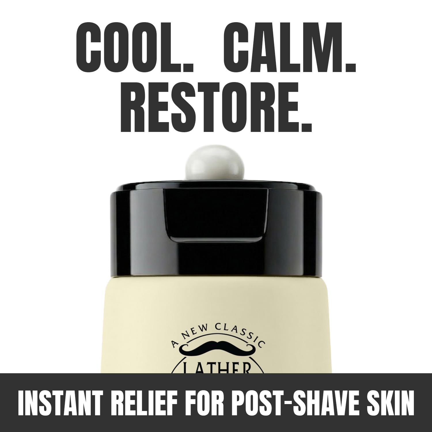 Sandalwood Aftershave Balm - Soothes Razor Burn -3