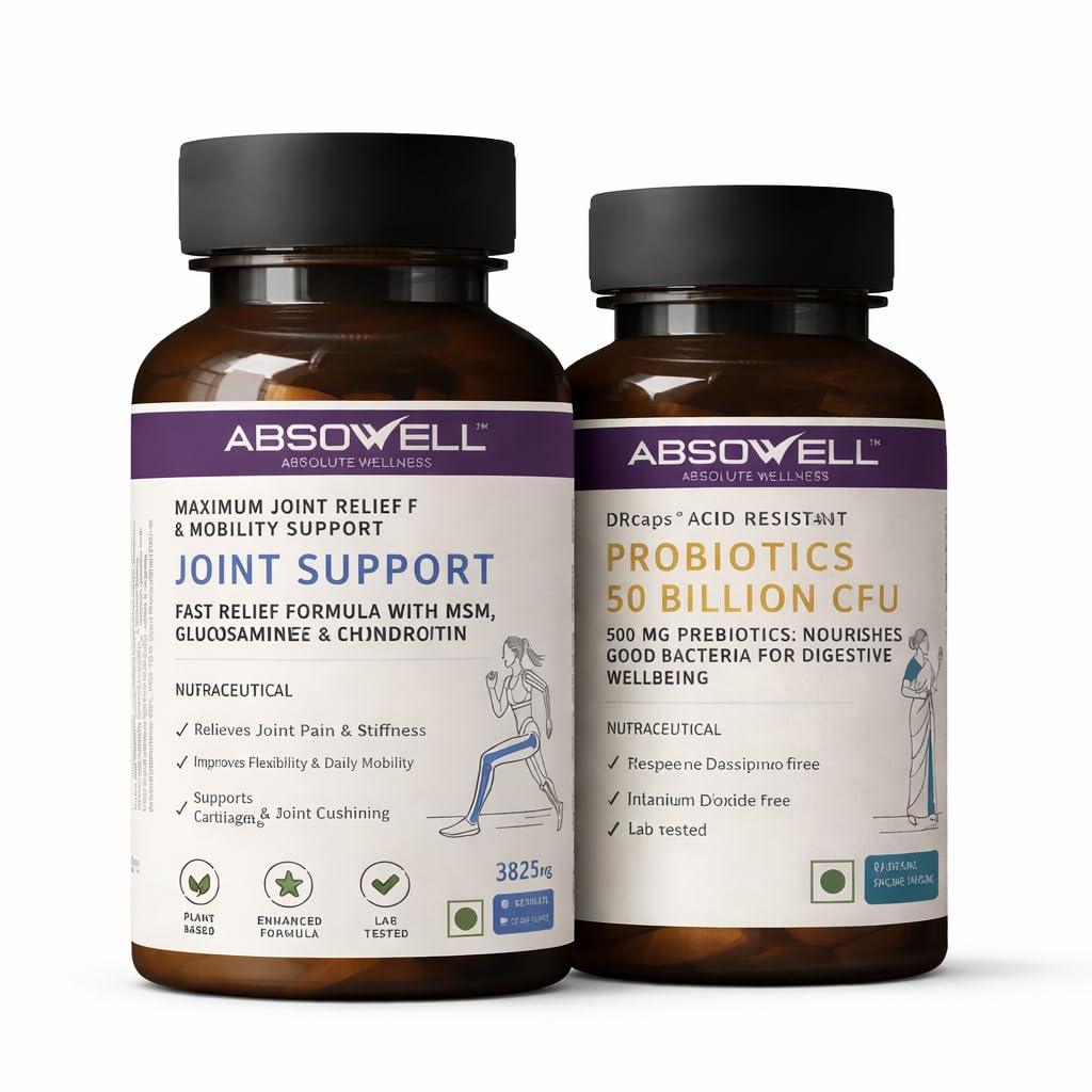 Joint Support & Probiotics Combo | joint support 60 x 2 bottles + probiotic 60x1 bottle-image-28