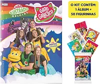 Álbum Oficial Gato Galáctico + 10 envelopes de figurinhas