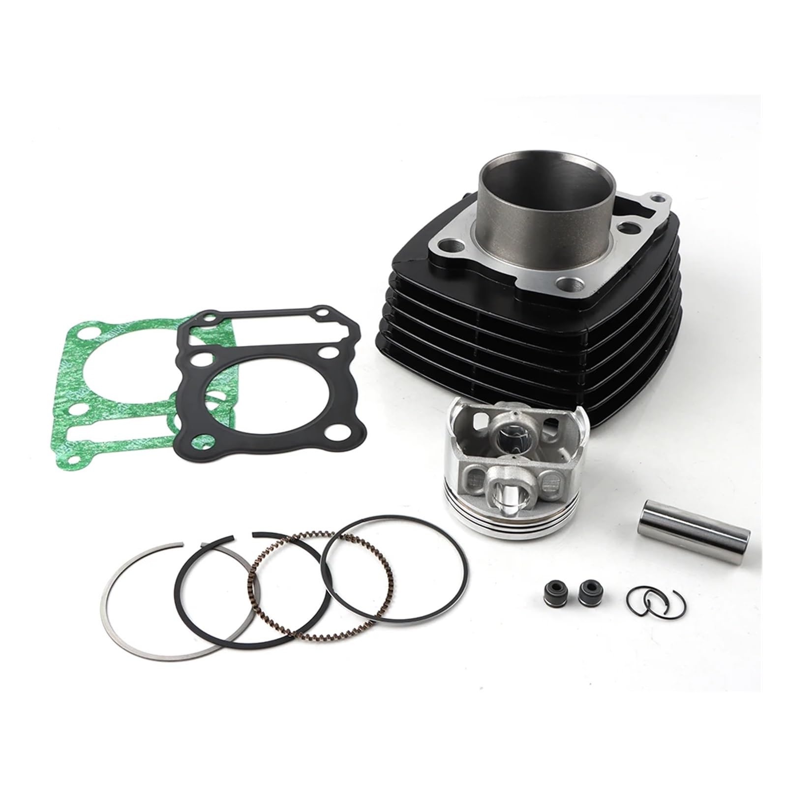 Moto 67mm Cilindro Motore 220cc Moto Blocco Cilindri Kit Pistone Testa Guarnizione di Base for Pulsar NS 220 Avenger 220