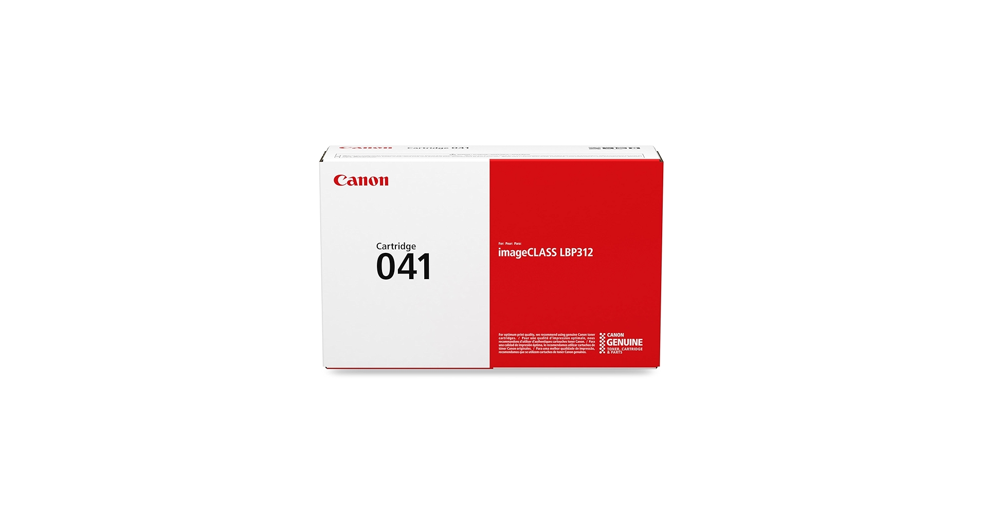 Amazon.com: Canon Genuine 041 Black Toner Cartridge Compatible