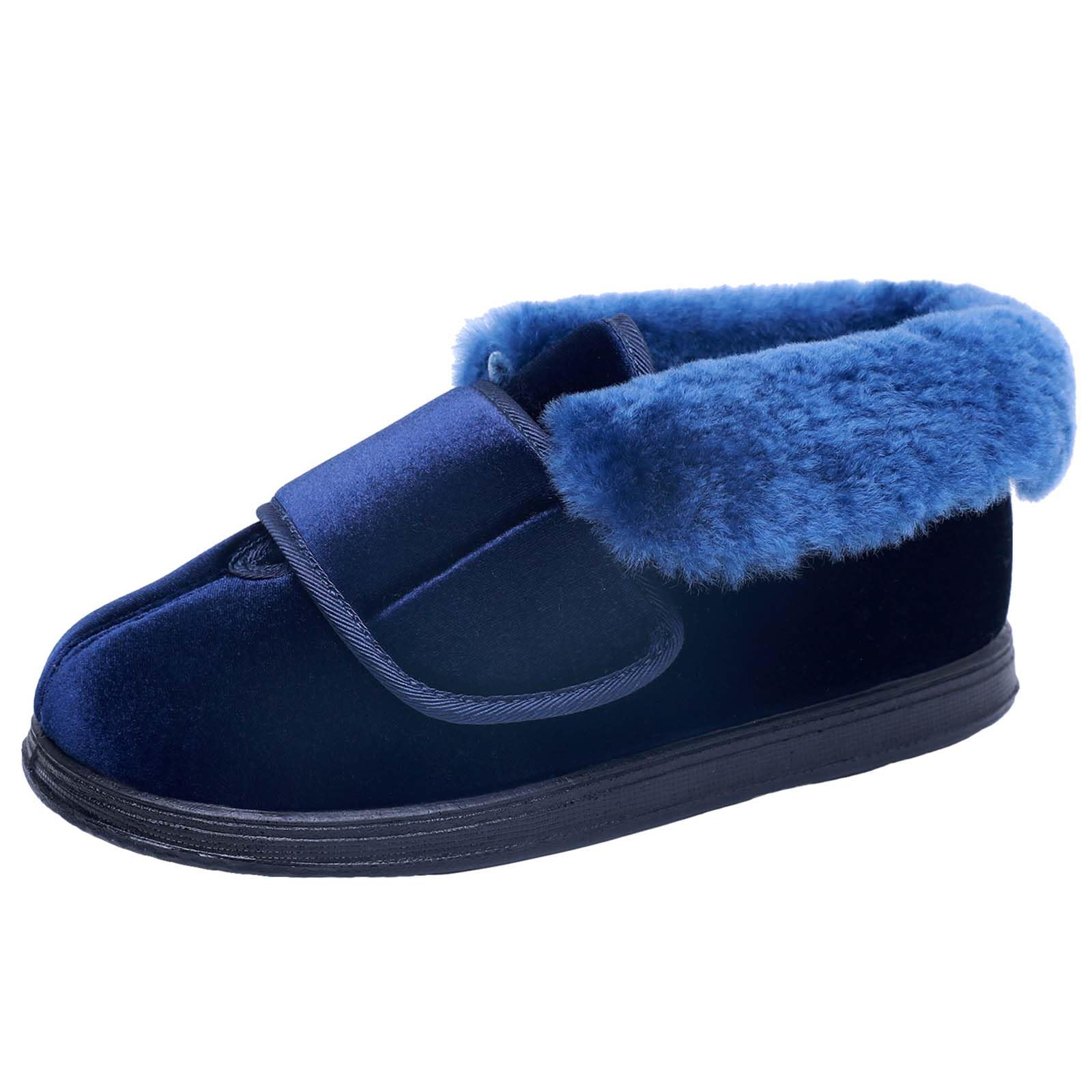 SDEQA Zapatos para Diabéticos Ortopédicos para Mujer, Zapato Juanete Zapatillas Ancho Especial Calzado Zapatos Osteoartritis Pies Anchos