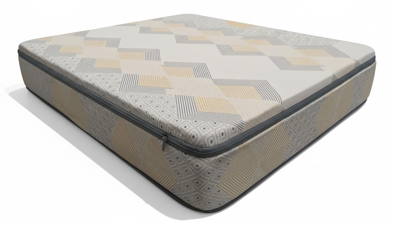 Response Memory Orthopedic Foam Mattress- High-Density Firm Support Foam, CertiPUR-US Equivalent Quality, Low-Profile Bed, Relaxing Sleep | 10 Years Warranty (Mattress Cover, 72x35x0.1 inch)