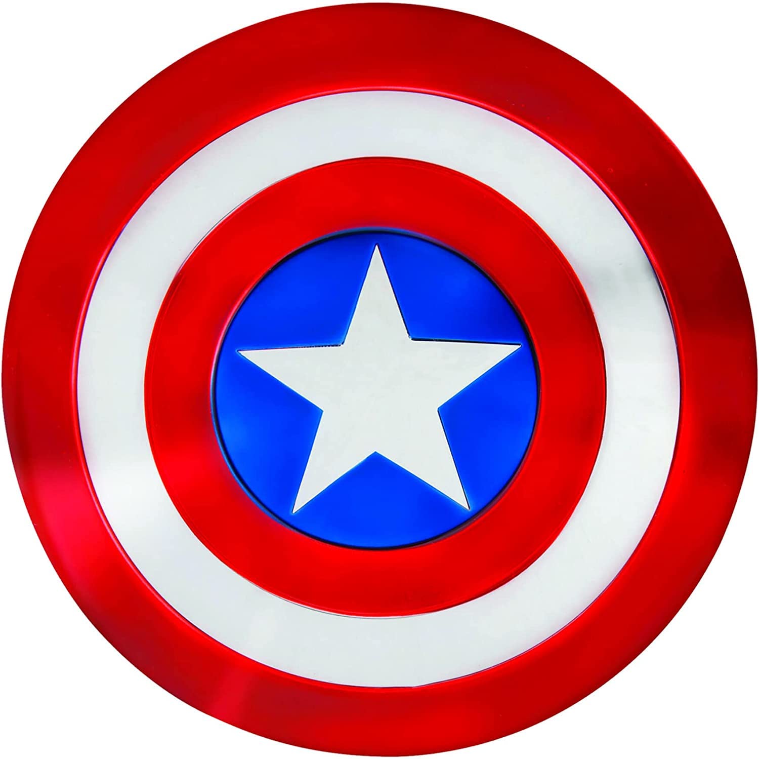 MODERNAZ Polyester Blend Captain America Shield For Kids | Superhero Prop Role Play Toy For Kids Boys Party Cosplay (Multicolor) (Free) (B0BZLVYT5Y) Amazon Price History, Amazon Price Tracker