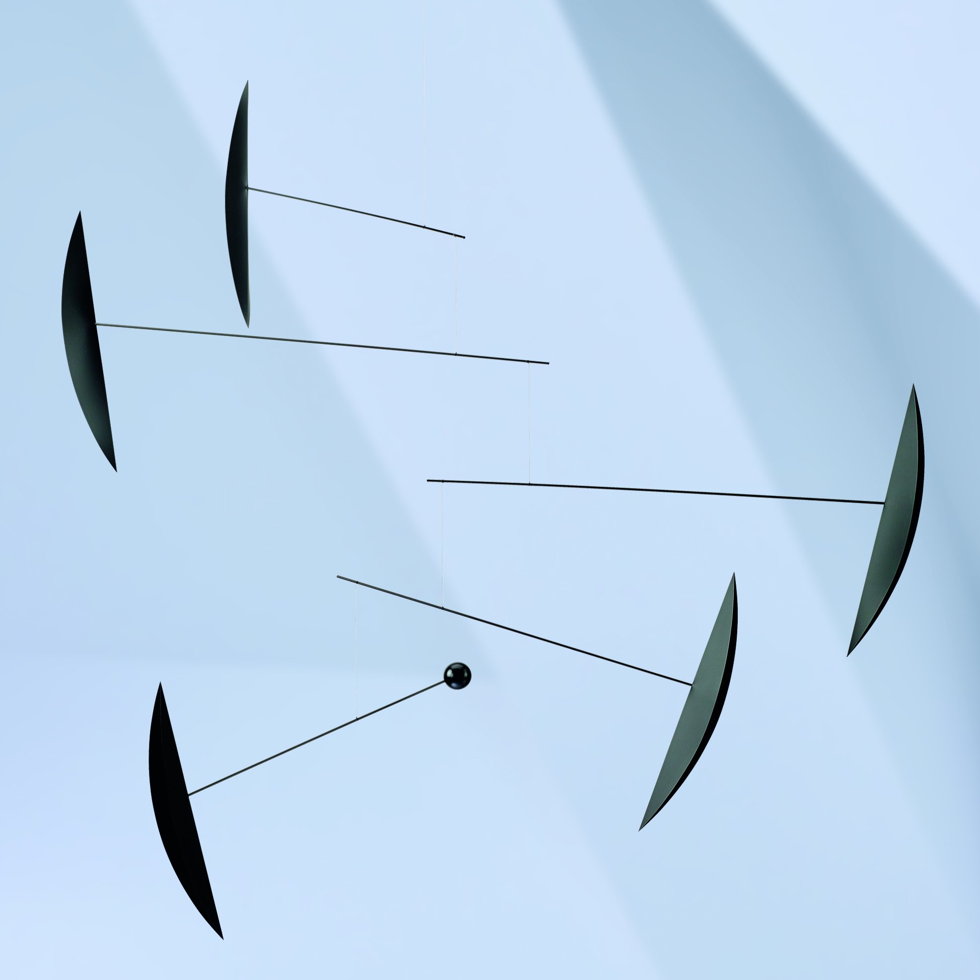 Flensted Tango, Black Mobiles, Folie, Schwarz, 105cm