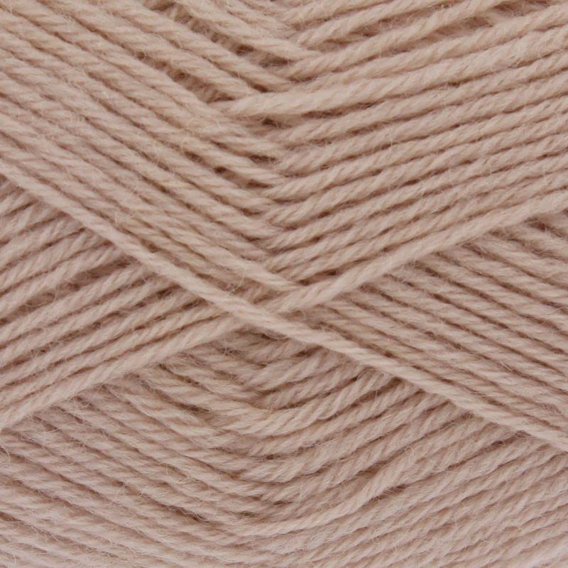 Cône de laine King Cole biscuit 3125 en mérinos 4 plis doux pour tricot