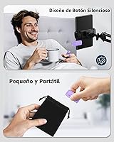 Vista 7 de [Compatible con Fundas] Anillo Girador de Página con Control Remoto para Kindle Paperwhite Oasis Scribe Kobo eReaders, Controles Remotos de Cámara
