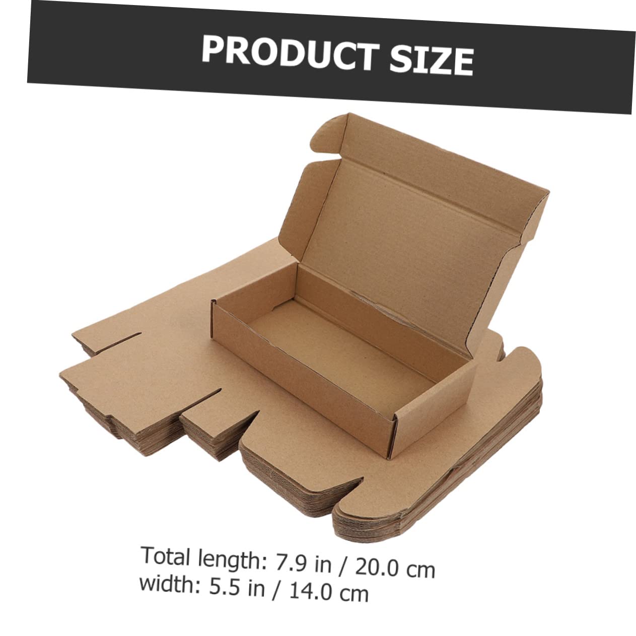 PLAFOPE Shiing Box Umzugskartons Aus Wellpappe 25 Stück Paketkarton Für Den Versand